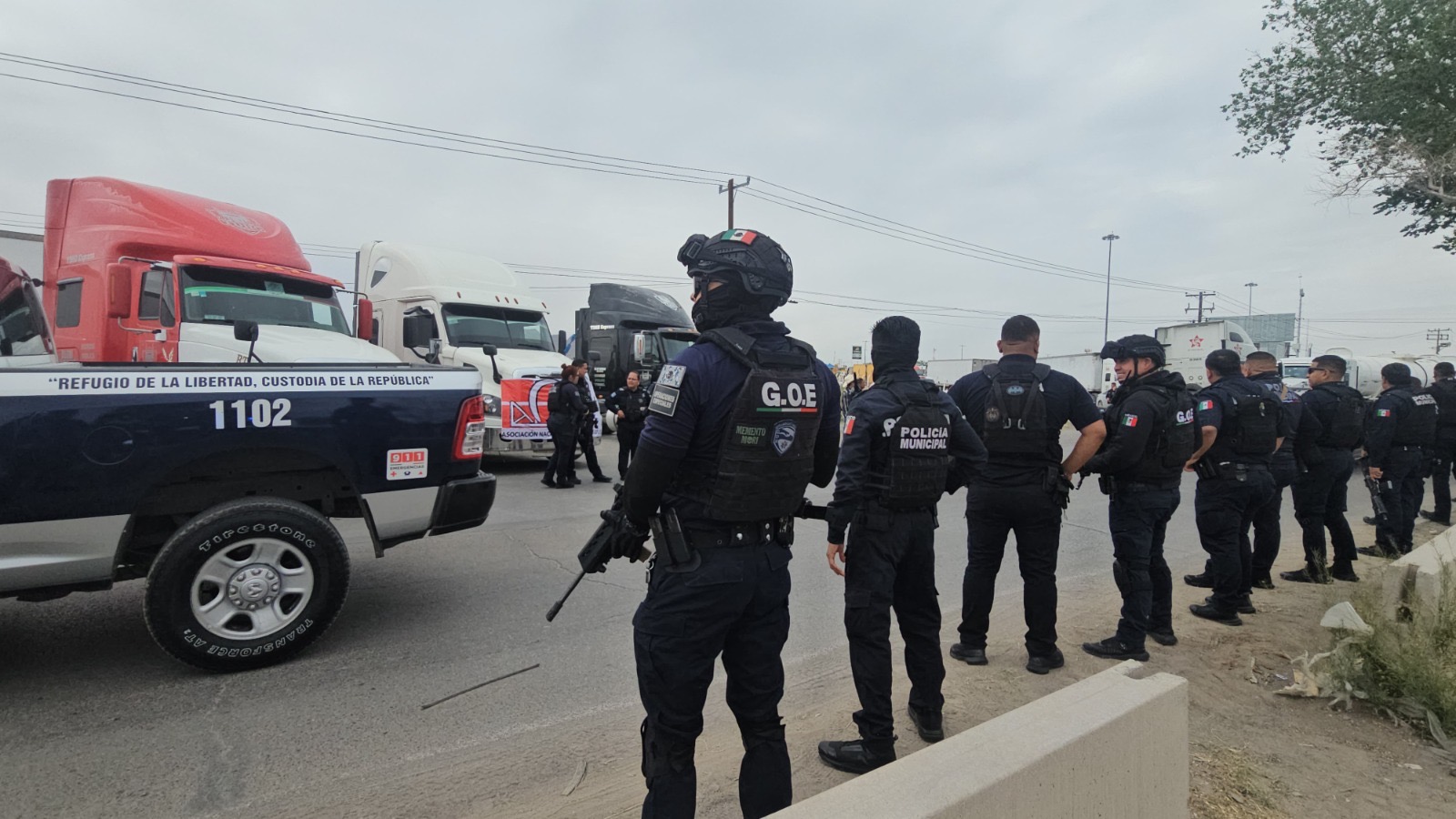 HUBO DIALOGO DE LA SSPE CON TRANSPORTISTAS