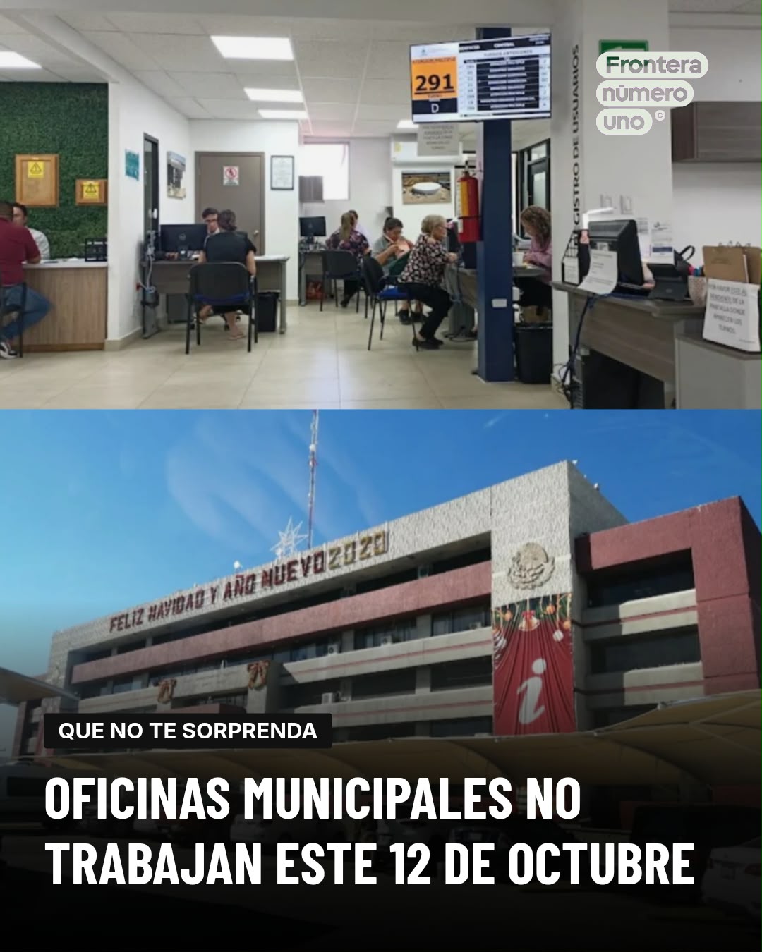 ASUETO EN OFICINAS MUNICIPALES